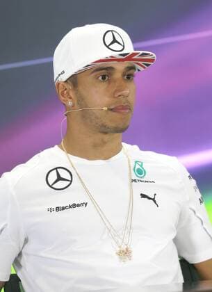 - ABU DHABI, UNITED ARAB EMIRATES: British Lewis Hamilton of Mercedes AMG Petronas F1 Team pictured during a press conference, part of preparations ahead of the 2014 Abu Dhabi Grand Prix Formula One race, at the Yas Marina Circuit in Abu Dhabi, United Arab Emirates . GEORGESxDExCOSTER  xpremiumd 38688x