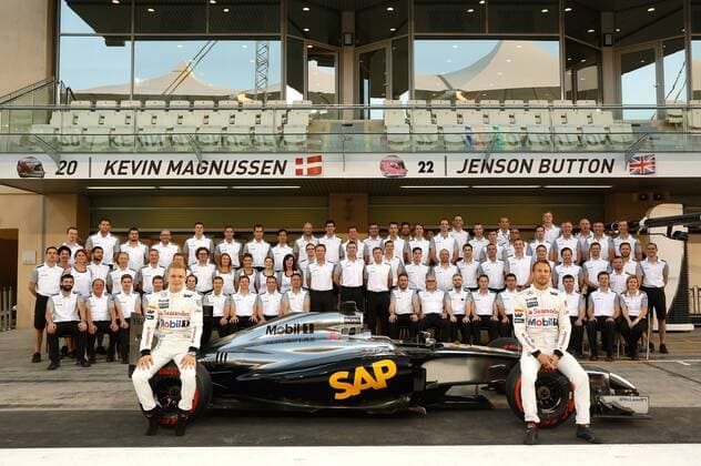McLaren Team Photo, Formula 1 Grand Prix AbuDhabi 2014 Formula 1 Abu Dhabi