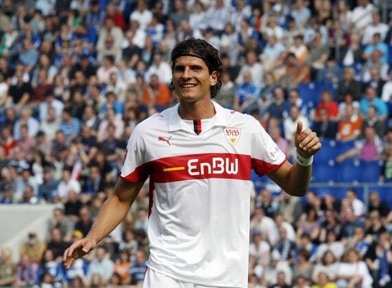Fussball Bundesliga Arminia Bielefeld-VfB Stuttgart 2:2 Mario Gomez (VfB Stuttgart) 02.05.2009