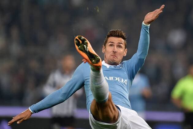 Miroslav Klose Lazio Roma 22-11-2014 Stadio Olimpico, Football Calcio Serie A . Lazio Rom vs Juventus Turin. andreaxstaccioli
