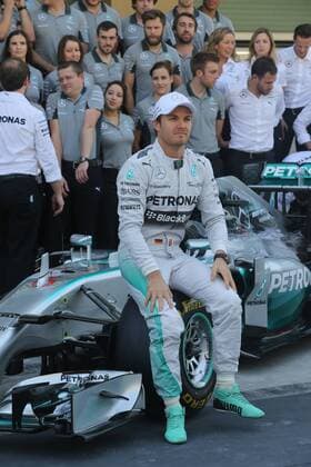 23.11.2014- Nico Rosberg (GER) Mercedes AMG F1 W05 Abu Dhabi Grand Prix, UAE 20 - 23 November 2014 