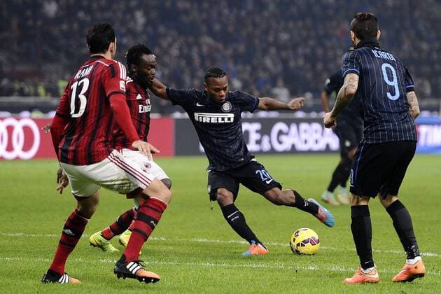 Serie A AC Milan - Inter Mailand gol Joel Obi 