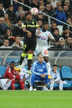 BRICE DJADJEDJE - MARCELO BIELSA - GEORGES-KEVIN NKOUDOU FOOTBALL : Marseille vs Nantes - Ligue 1 - 28 11 2014 N.LeGouic FEP Panoramic 