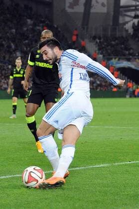 Romain ALESSANDRINI - COUP DU FOULARD FOOTBALL : Marseille vs Nantes - Ligue 1 - 28 11 2014 N.LeGouic FEP Panoramic 