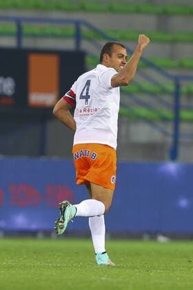 joie Vitorino Hilton (Montpellier) FOOTBALL : Caen vs Montpellier - Ligue 1 - 29 11 2014 - GwendolineLeGoff Panoramic 