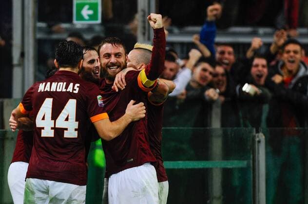 Aktuell Fußball, Italien, AS Rom - Inter Mailand IPP20141201 Football - soccer: Serie A, AS Rom - Inter Mailand, Daniele De Rossi xHOCHxZWEIx xItalyxPhotoxPressx 