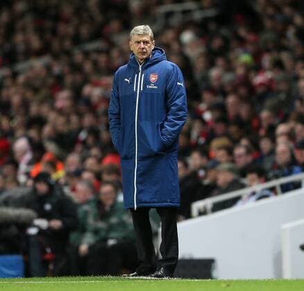 Arsenal s Arsene Wenger looks on Barclays Premier League- Arsenal vs Southampton - Emirates Stadium - England - 3rd December 2014 - Picture David Klein Sportimage EDITORIAL USE ONLY. No use with unauthorised audio, video, data, fixture lists, club league logos or live services. Online in-match use limited to 120 images, no video emulation. No use in betting, games or single club league player publications.