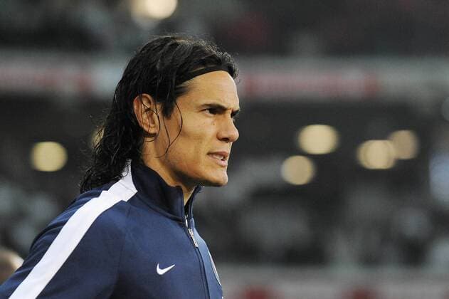 Edinson Cavani (PSG) Lille OSC (LOSC) - Paris St. Germain (PSG) - Ligue 1 - 03 12 2014 N.LeGouic FEPx 