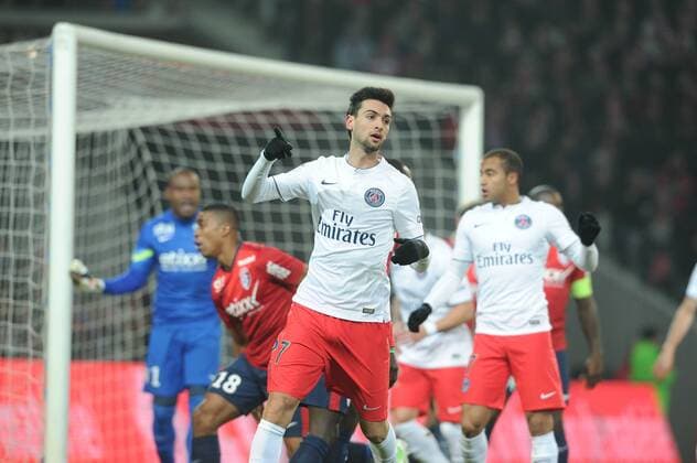 Javier Pastore (PSG) Lille OSC (LOSC) - Paris St. Germain (PSG) - Ligue 1 - 03 12 2014 N.LeGouic FEPx 