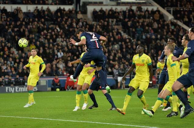 Thiago Silva (psg) FOOTBALL : Paris St Germain (PSG) vs FC Nantes - Ligue 1 - 06 12 2014 AnthonyBIBARDFEP 