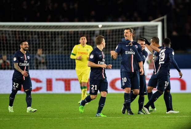 Aktuell Fußball, Frankreich, Ligue 1, Paris St. Germain - FC Nantes Zlatan Ibrahimovic (psg) FOOTBALL : Paris St Germain (PSG) vs FC Nantes - Ligue 1 - 06 12 2014 AnthonyBIBARDFEP 