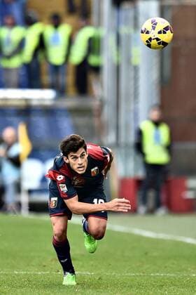 Mg Genova 07 12 2014 - campionato di calcio serie A CFC Genua 1893 FC vs AC Mailand: Diego Perotti 