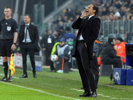 Champions League, Juventus Turin - Atletico madrid, JUVENTUS MASSIMILIANO ALLEGRI xHOCHxZWEIx xItalyxPhotoxPressx 