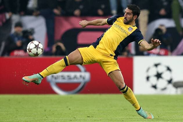 Raul Garcia Atletico Madrid 2014 2015 Champions League, Juventus Turin - Atletico Madrid marcoxbertorello