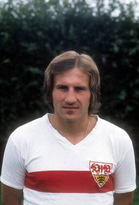 Jubiläumstorschützen der Bundesliga Hans Ettmayer (VfB Stuttgart)