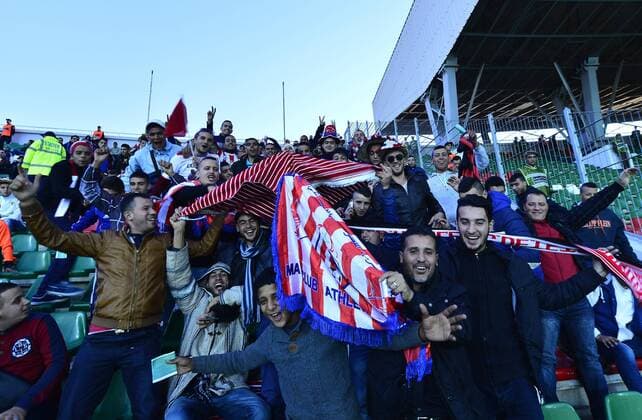 Dec. 10, 2014 - Rabat, Morocco - Athletic Tetouan fans during the match Moghreb Maghreb Athletic Tetouan FC. Soccer 2014 - FIFA Club World Cup  - ZUMAm119