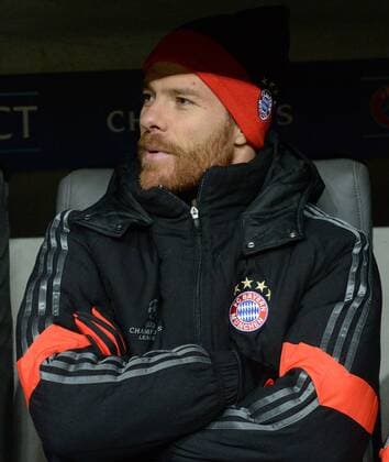 10.12.2014, xjhx, Fussball Champions League, FC Bayern Muenchen - ZSKA Moskau, v.l.: Xabi Alonso (FC Bayern Muenchen)