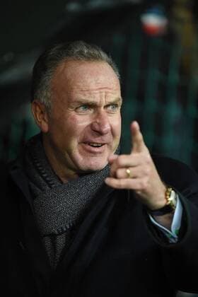 10.12.2014, xjhx, Fussball Champions League, FC Bayern Muenchen - ZSKA Moskau, v.l. Karl-Heinz âÄžKalleâÄœ Rummenigge (Vorstandsvorsitzender FC Bayern Muenchen)