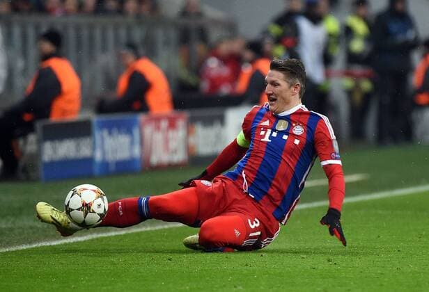 10.12.2014, xjhx, Fussball Champions League, FC Bayern Muenchen - ZSKA Moskau, v.l. Bastian Schweinsteiger (FC Bayern Muenchen)