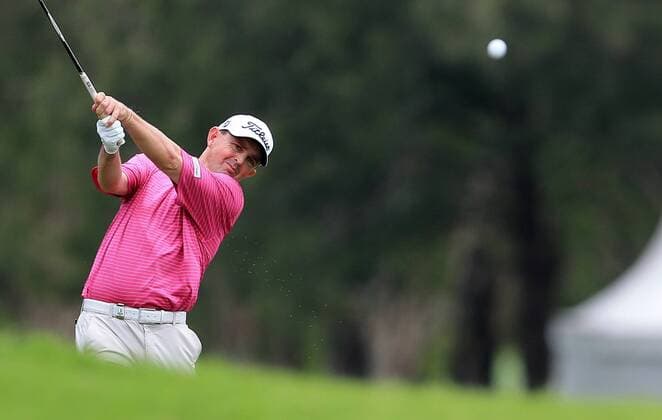11.12.2014. Royal Pines, Queensland. Australia. GREG CHALMERS (AUSTRALIA) from the Australian PGA Golf Herren Championship being played at the Royal Pines Resort on Queenslands Gold Coast. xSMPxIMAGESx  ActionPlus11582373