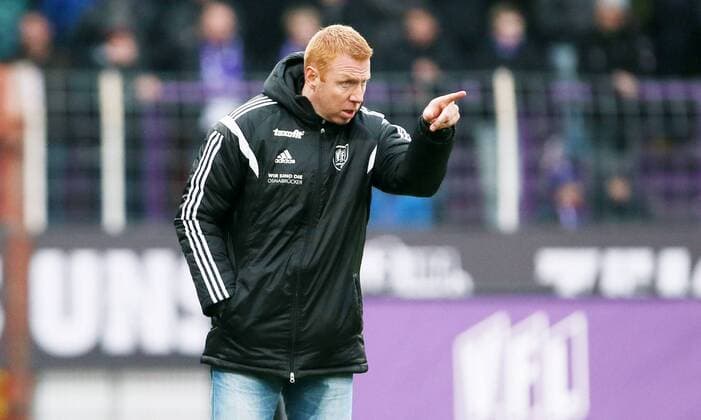 Osnabrück, 13.12.2014, Osnatel Arena, Fussball, 3.Liga, 21.Spieltag , Vfl Osnabrück vs. Chemnitzer FC 2:0 (0:0) , Im Bild: Trainer Maik Walpurgis, Vfl Osnabrück. ,