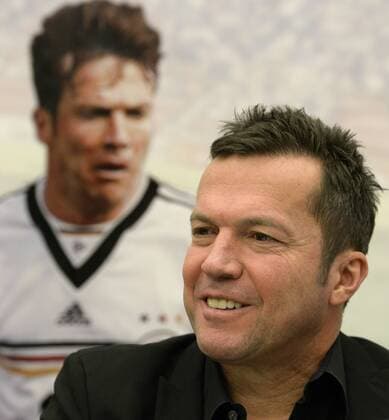 Lothar Matthäus German football player pictured during the press conference PK Pressekonferenz before international football match Czech Republic against Germany with players from UEFA EURO EM Europameisterschaft Fussball Championship 1996 Final, in Prague, Czech Republic, on December 14, 2014. (CTKxPhoto MichalxKrumphanzl) CTKPhotoOF201412150731401  kru 4