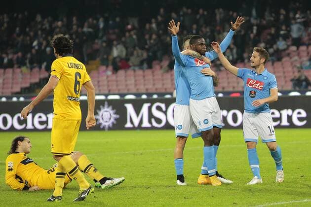 Duvan Esteban Zapata Napoli,goal celebration Napoli 18-12-2014 Stadio San Paolo Football Calcio Serie A SSC Neapel vs FC Parma cesarexpurini