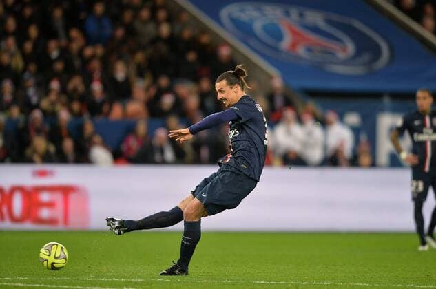 Zlatan Ibrahimovic (psg) FOOTBALL : Paris St Germain (PSG) vs HSC Montpellier - Ligue 1 - 20 12 2014 AnthonyBIBARDFEP 