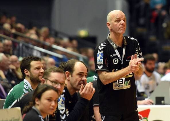 23.12.2014, xjhx, Handball HBL, HSG Wetzlar - GWD Minden, v.l. Trainer Kai Wandschneider (HSG Wetzlar)