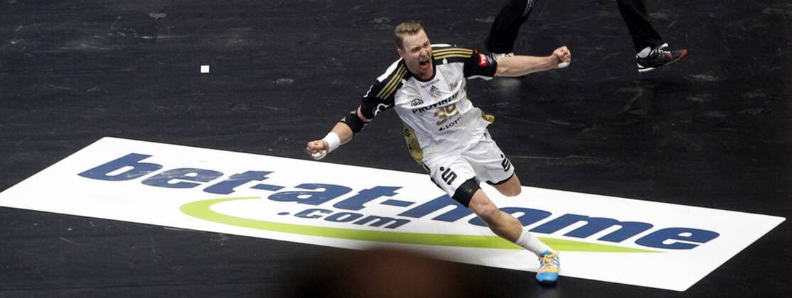 MKB-MVM Veszprem - THW Kiel Handball Final 4 Lanxess Arena Köln Deutschland Filip Jicha (THW Kiel) Bet-At-Home.com