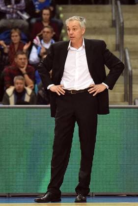 27.12.2014, xhbx, Basketball BBL, Frankfurt Skyliners - BG Goettingen, v.l. Trainer Gordon Herbert (Head Coach, Fraport Skyliners Frankfurt)