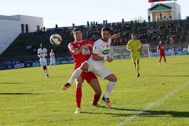 MOUTHINO MARIN FOOTBALL COUPE DE FRANCE 32EME FINALE NIMES - MONACO AlexandreDimou Panoramic 
