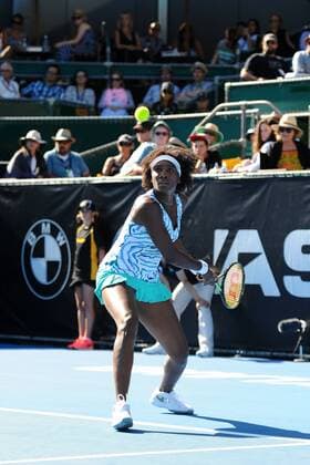 06.01.2015. Auckland, New Zealand. ASB Classic WTA Tennis Damen International. American player Venus Williams during Day 2 of the ASB Classic Women s International. xChrisxSymesx  ActionPlus11587410