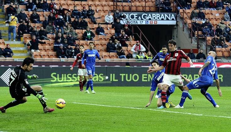 Aktuell Fußball, Italien, Serie A, AC Mailand - Sassuolo Calcio Serie A AC Milan - US Sassuolo Calcio Andrea Poli 
