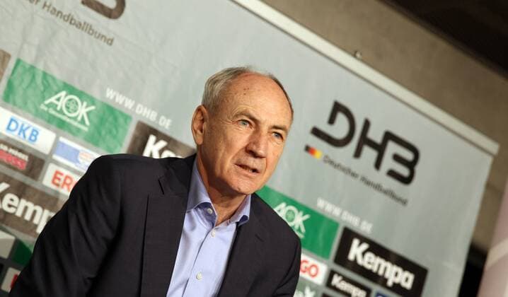 Handball DHB Deutschland, Stuttgart, 07.01.2015, Handball, DHB Pressekonferenz in Stuttgart: Bernhard Bauer (Präsident DHB).
