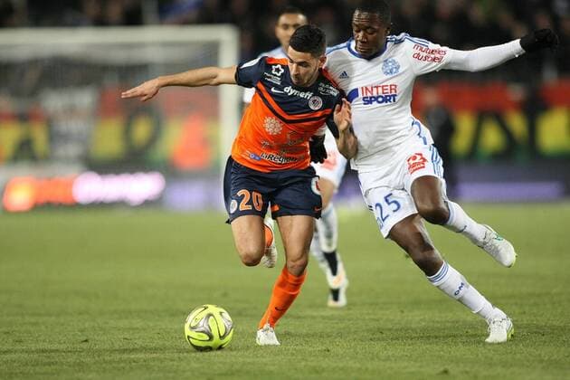 Aktuell Fußball, Frankreich, HSC Montpellier - Olympique Marseille Choc Montpellier - Marseille OM FOOTBALL : Montpellier vs Marseille - Ligue 1 - 09 01 2015 RichardGosselin Panoramic 