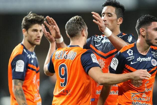 Aktuell Fußball, Frankreich, HSC Montpellier - Olympique Marseille Choc Montpellier - Marseille OM FOOTBALL : Montpellier vs Marseille - Ligue 1 - 09 01 2015 RichardGosselin Panoramic 