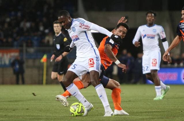 Aktuell Fußball, Frankreich, HSC Montpellier - Olympique Marseille Choc Montpellier - Marseille OM FOOTBALL : Montpellier vs Marseille - Ligue 1 - 09 01 2015 RichardGosselin Panoramic 