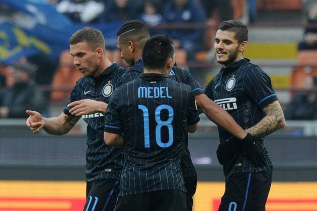 Milano 11 01 2015 - Serie A Inter Mailand vs. Genoa CFC: Mauro Icardi 
