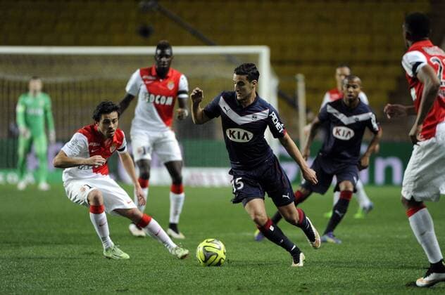 Bernardo SILVA - Younes KAABOUNI FOOTBALL : Monaco vs Bordeaux - Ligue 1 - 11 01 2015 FEP Panoramic 