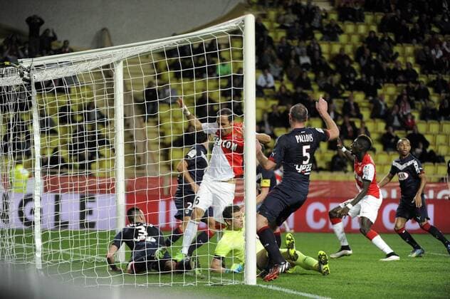 Ricardo CARVALHO - TIEMOUE BAKAYOKO FOOTBALL : Monaco vs Bordeaux - Ligue 1 - 11 01 2015 FEP Panoramic 