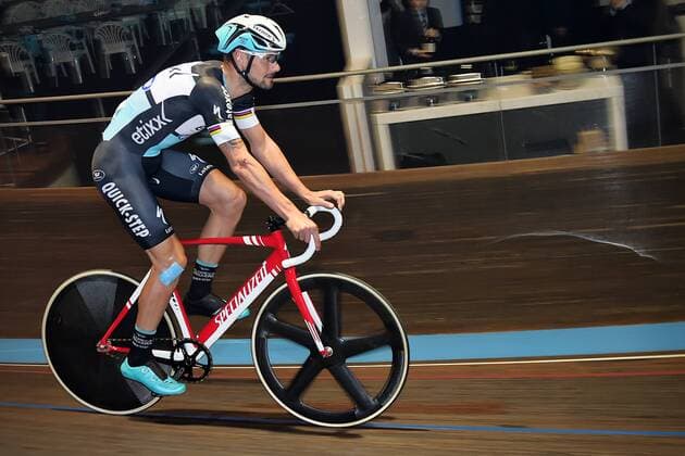 - GENT, BELGIUM: Belgian Tom Boonen of team Ettix - Quick-Step pictured during a presentation of the Etixx - Quick Step cycling team in Gent, Tuesday 14 January 2014. The Belgian cycling team EQS present its team for the new season. DAVIDxSTOCKMAN  x04538227x