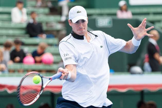January 15, 2015: John Isner (USA) in action on day 3 of the 2015 Kooyong Classic tournament at the Kooyong Lawn Tennis Club in Melbourne, Australia. Tennis 2015: Kooyong Classic JAN 15 - ZUMAc04_