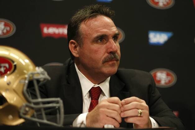 Jan. 15, 2015 - Santa Clara, CA, USA - The San Francisco 49ers announce Jim Tomsula as their head coach at Levi s Stadium in Santa Clara, Calif., on Thursday, Jan. 15, 2015. San Francisco 49ers introduce Jim Tomsula as head coach - ZUMAm67_