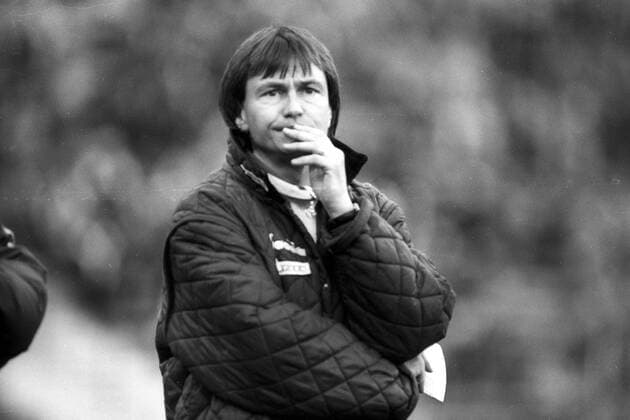 Trainer Ewald Lienen (MSV Duisburg)