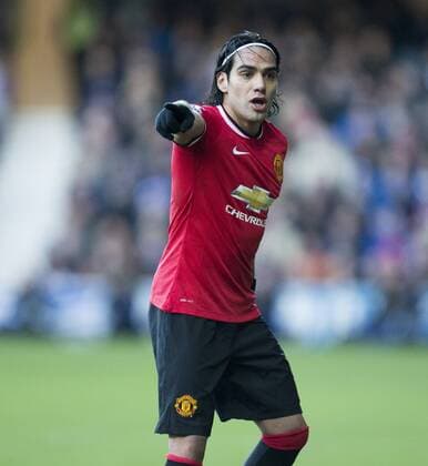 17.01.2015. London, England. Barclays Premier League. Queens Park Rangers versus Manchester United ManU Manchester United s Radamel Falcao Garc& xed;a. xNigelxCookex  ActionPlus11589953