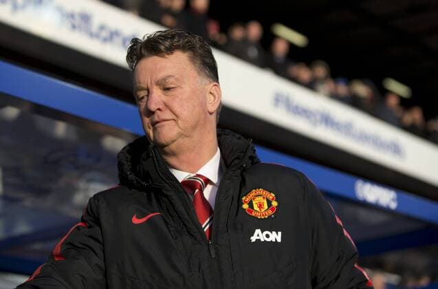 17.01.2015. London, England. Barclays Premier League. Queens Park Rangers versus Manchester United ManU Louis van Gaal, the Manchester United manager before the game. xNigelxCookex  ActionPlus11590066