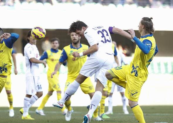 IPP20150118 Football - soccer: Serie A, Chievo Verona vs. AC Florenz (ACF Fiorentina) - mario gomez xHOCHxZWEIx xItalyxPhotoxPressx 