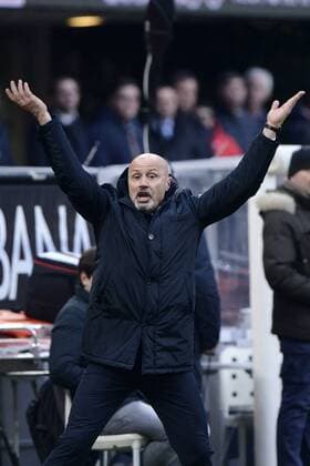 Stafano Colantuono Atalanta - Mailand, Italien - Fussball, Serie A - AC Mailand vs. Atalanta Bergamo - giuseppexceleste