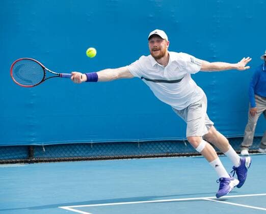 Matthias Bachinger (GER) - Australian Open 2015 - - Melbourne Park Tennis Centre - Melbourne - Victoria - Australia - 20 January 2015.